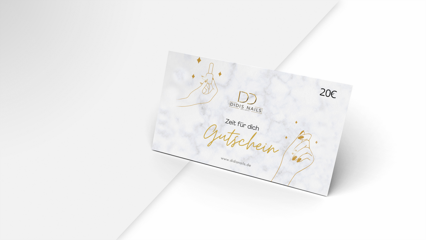 Zeit für Dich - Gutschein 20 Euro