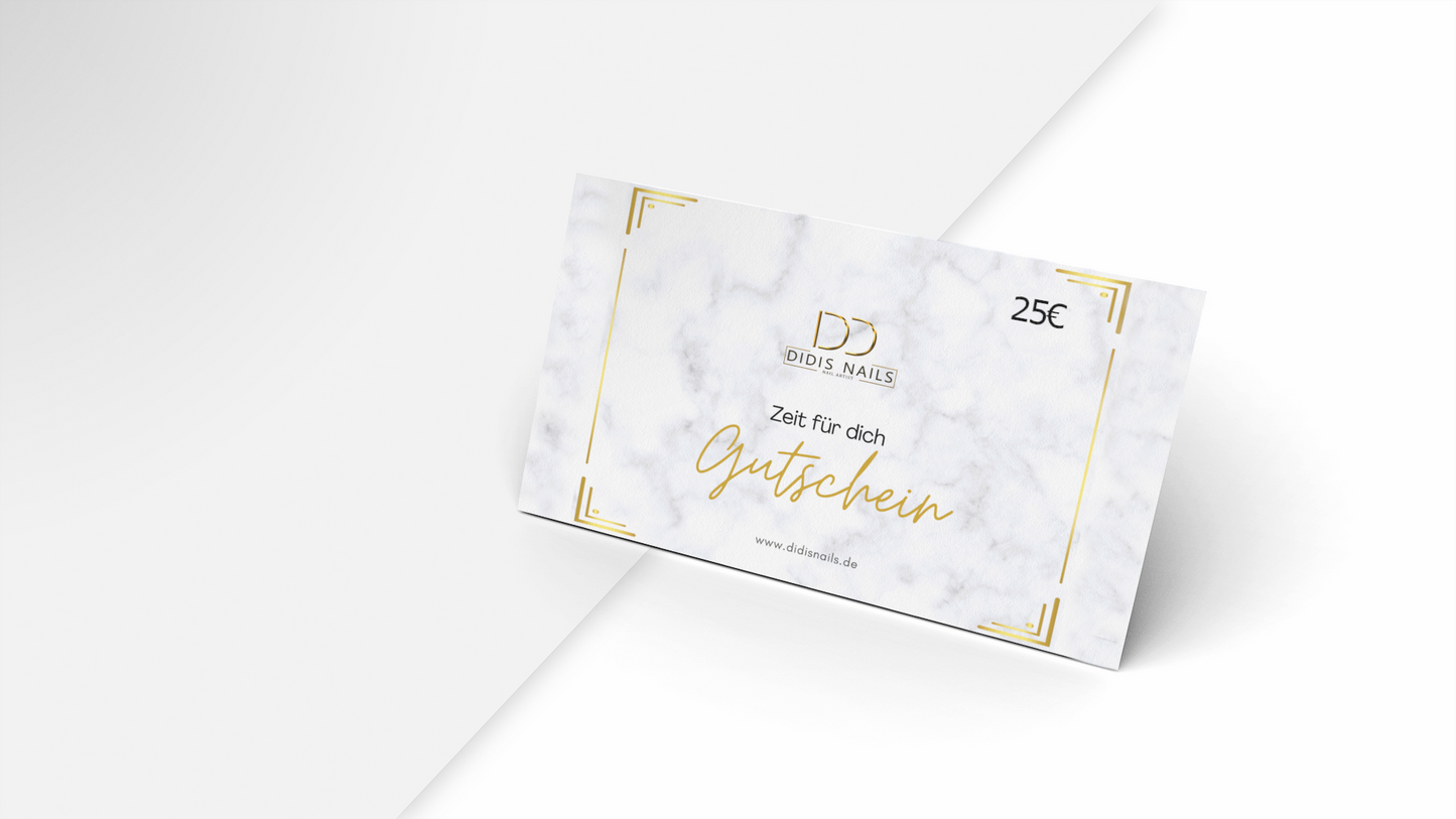 Zeit für Dich - Gutschein 25 Euro